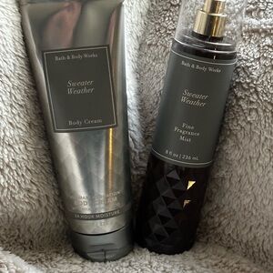 Bath and Body Works Body Cream and Body Spray